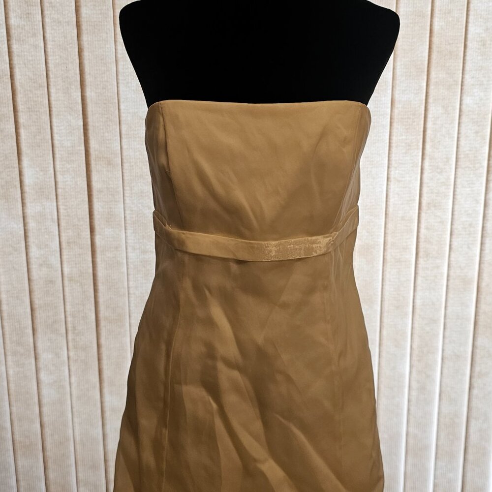 Watters & Watters Ivory Strapless Wedding Dress 14 - Picture 2 of 6